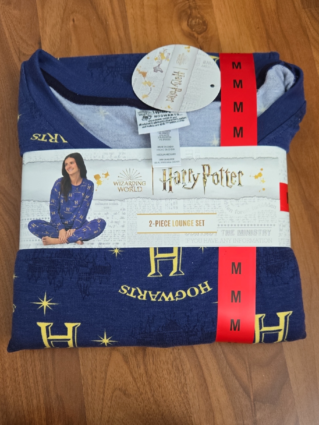 Harry Potter Hogwarts Navy 2-Piece Lounge Set